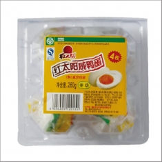 红太阳牌 熟咸鸭蛋 奎级65克  4枚塑盒 260克