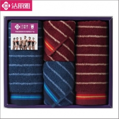 【洁丽雅】毛巾礼盒 明系 礼品团购