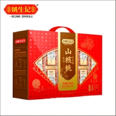 姚生记授权 官方标配《山核桃礼乐箱》炒货大礼包