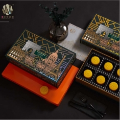 月饼团购 香港锦华【流心奶黄纷享装】官方标准礼盒