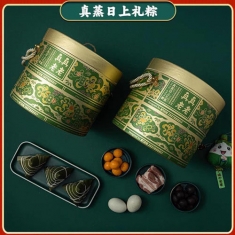 真真老老礼品粽【真蒸日上】礼盒 中华老字号